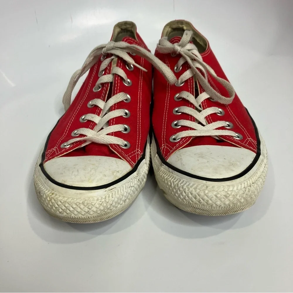 Converse red sneakers unisex sizing‎